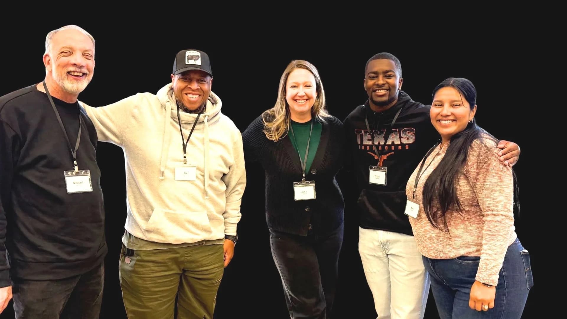 Leaders from One Gospel Network churches together at a gathering